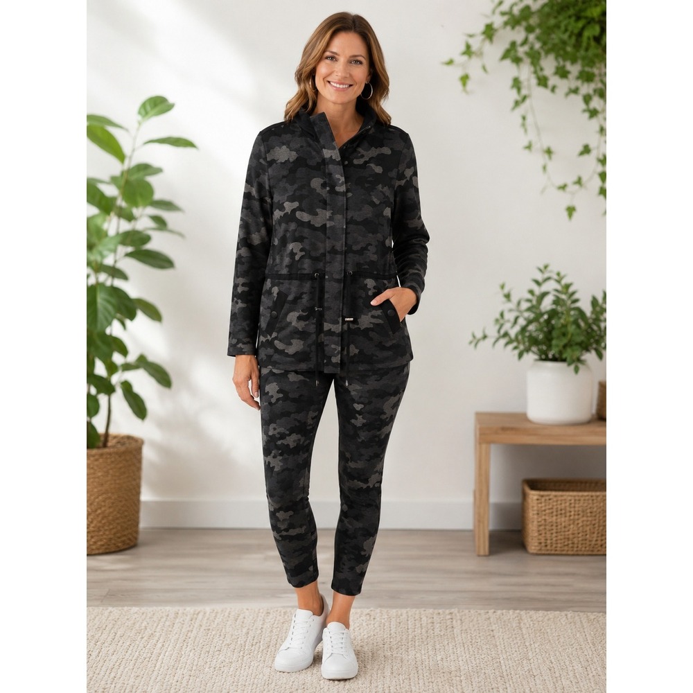 Cabi jacket & leggings camo set S